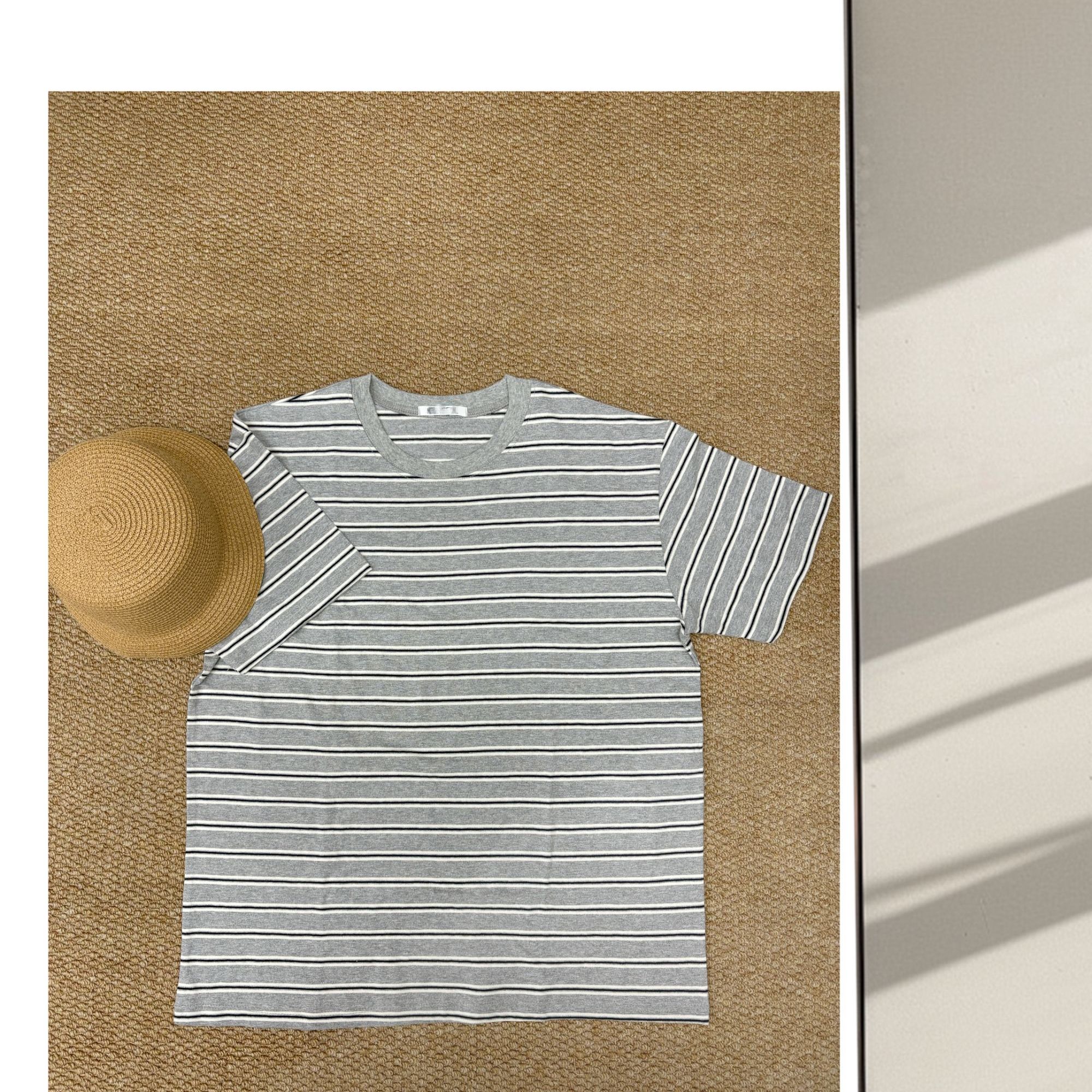 no退no换 短袖条纹T