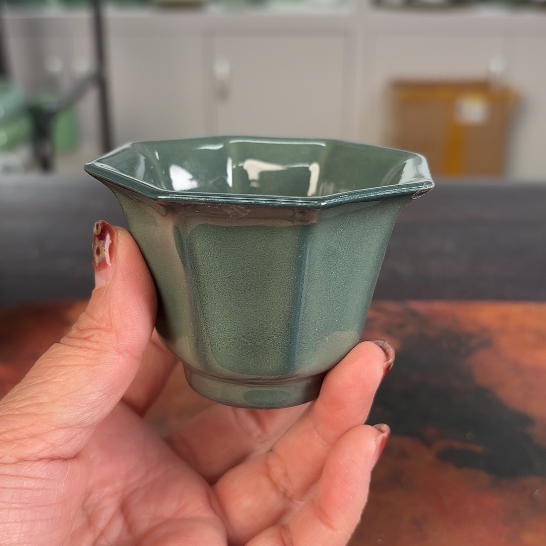 龙泉云间青瓷小米茶器