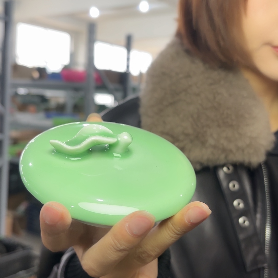 龙泉云间青瓷小米茶器