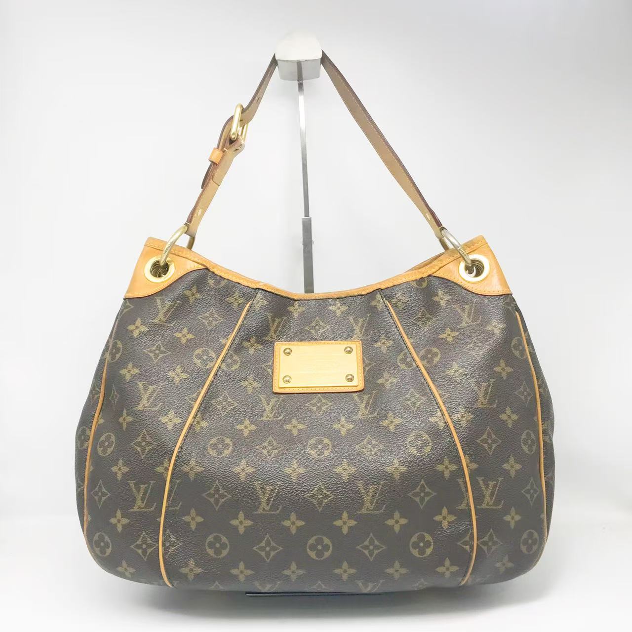 95新 LouisVuitton/路易威登 洋诚二手 LV老花南瓜包单肩包