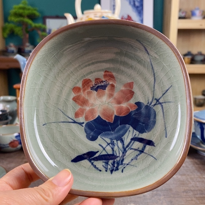 瓷片手工制作工艺精湛等特点