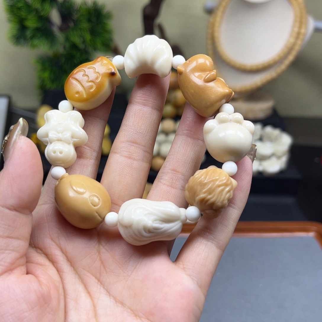 菩提根/象牙果吊坠1.22.42全家福微瑕