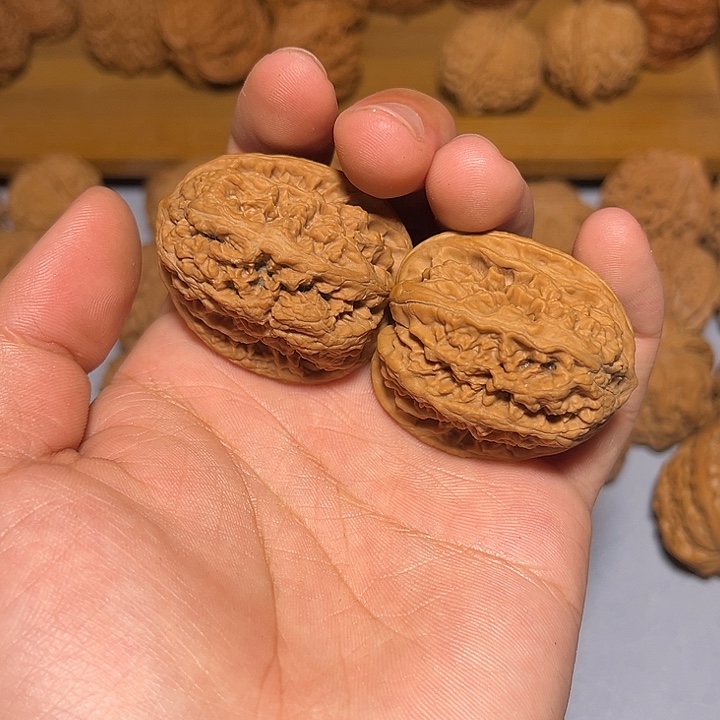 文玩核桃把件35华北将军膀