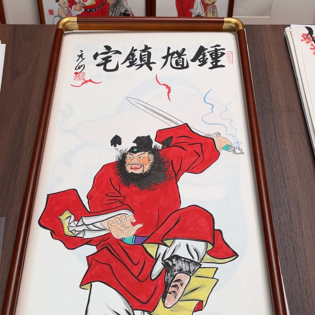 国画纯手绘作品禅意画作品
