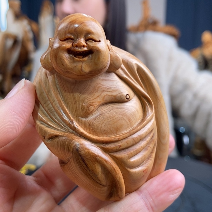 柏木（崖柏）手把件