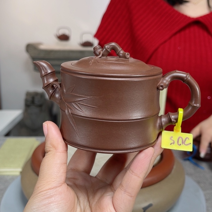 紫砂茶壶紫砂刻绘005