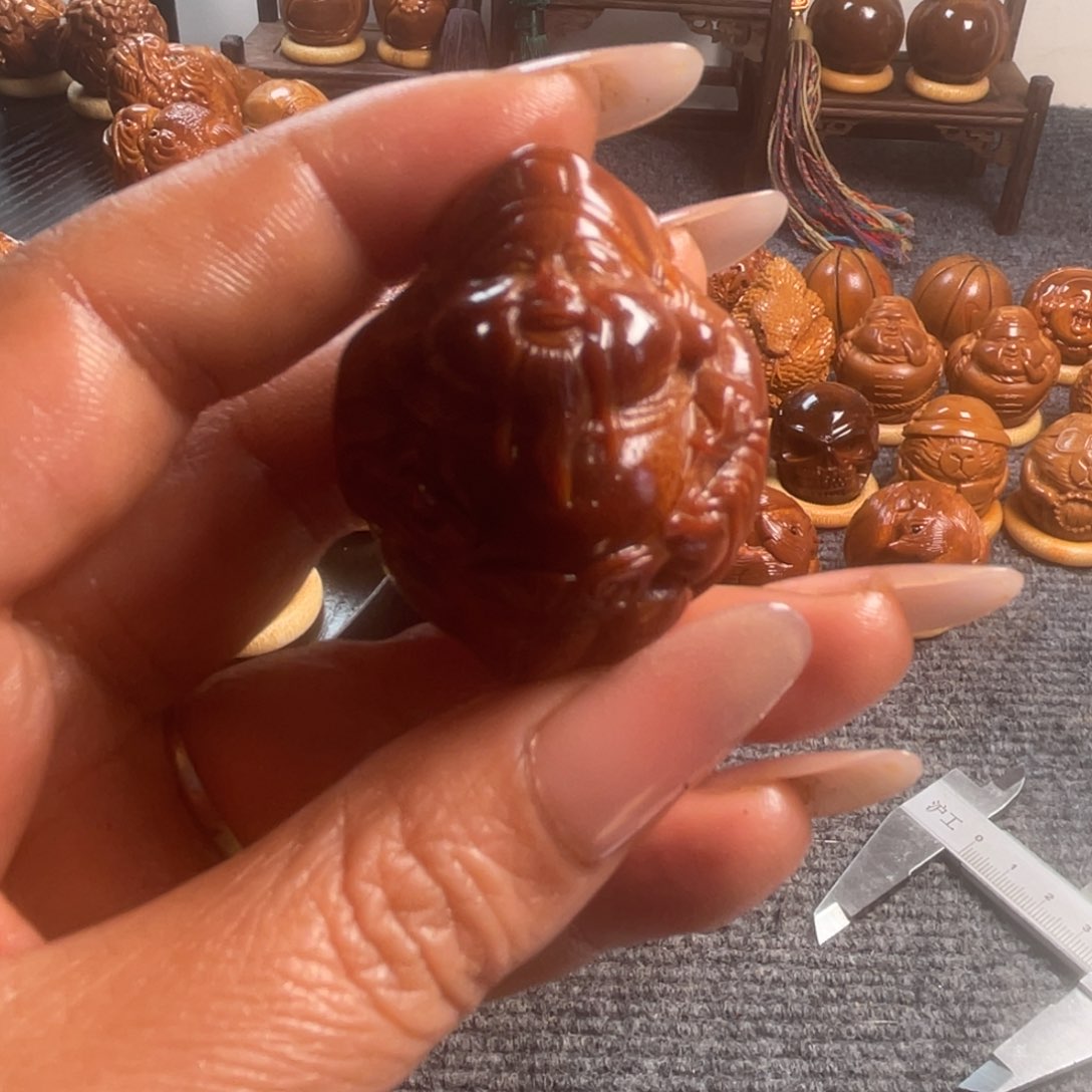 橄榄核手串/手链诗**方玉华财神一颗