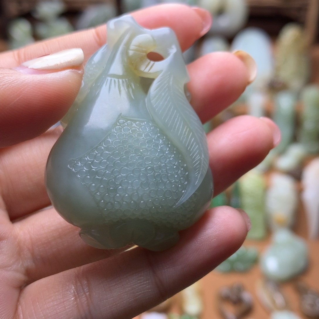 和田玉挂件未镶嵌