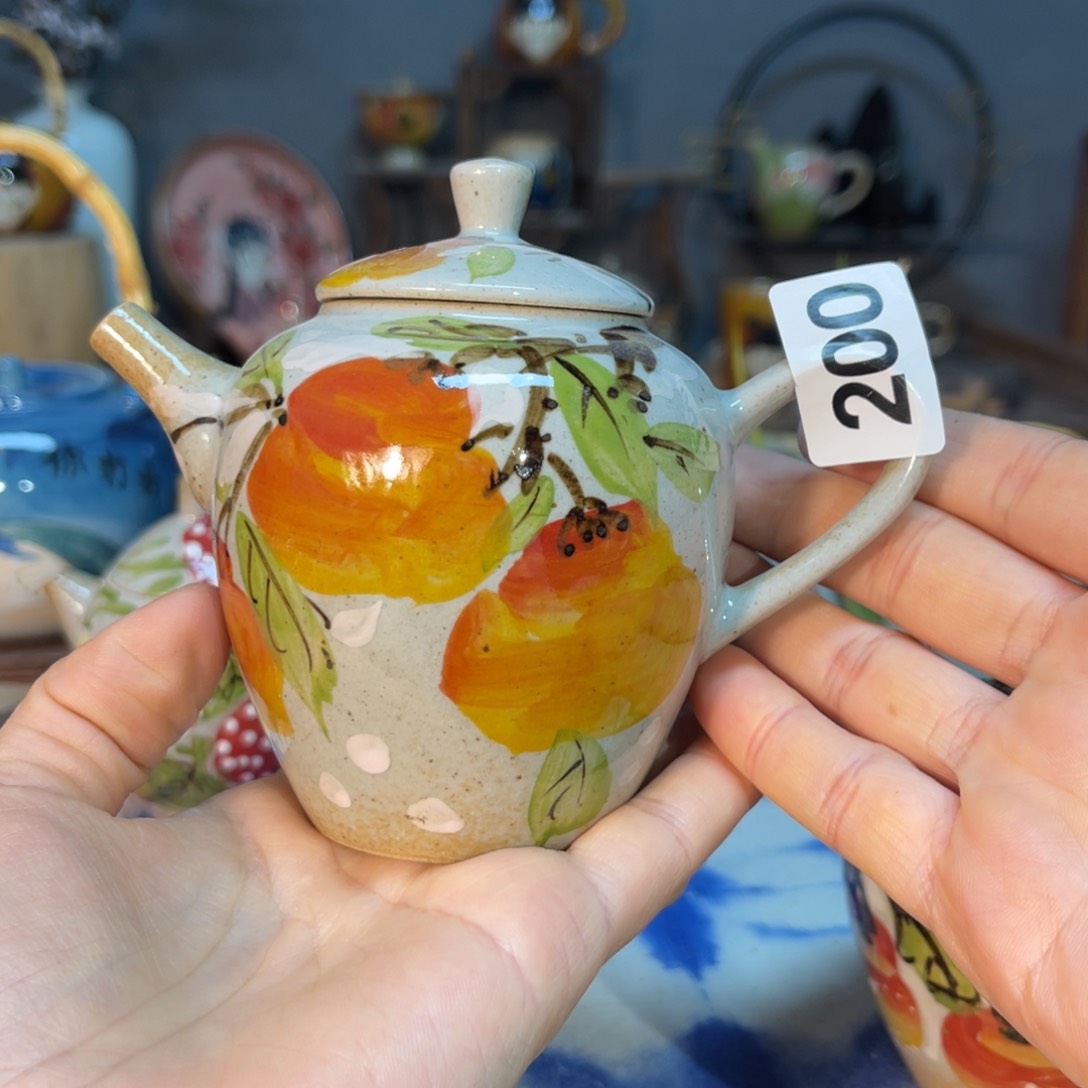 杯素浅陶瓷手工手绘