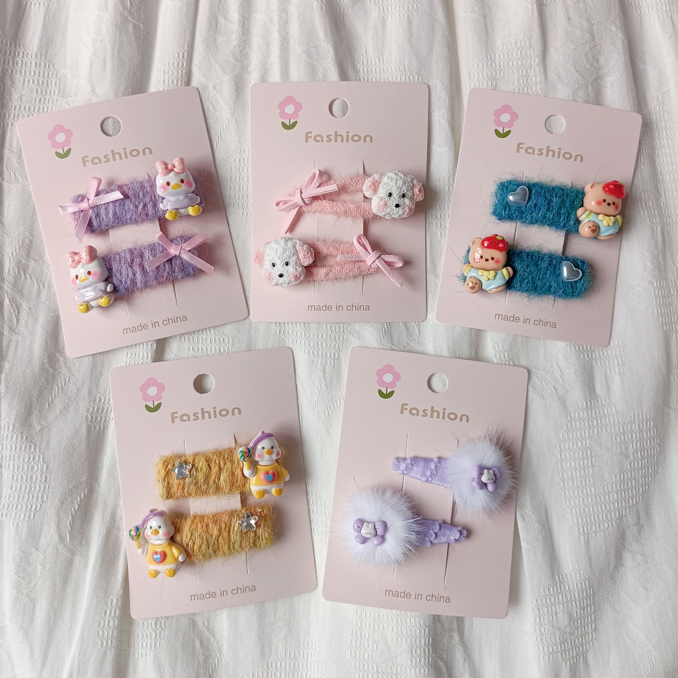 勿拍 直播间提前看款链接 手工DIY女童发饰