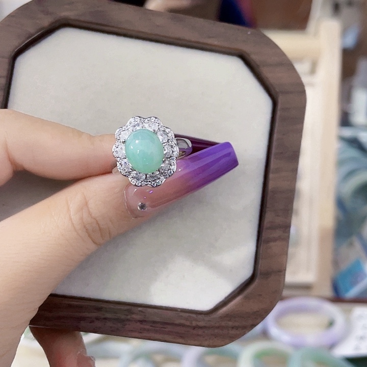 颈饰未镶嵌翡翠天然翡翠Ａ货