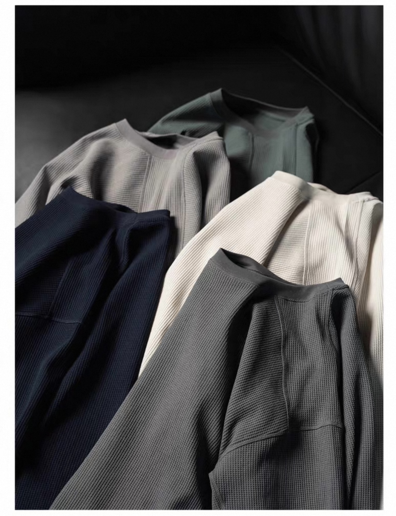 轻量化～华夫格 凉感抗皱防晒打底短袖T恤 男女同款（微瑕）