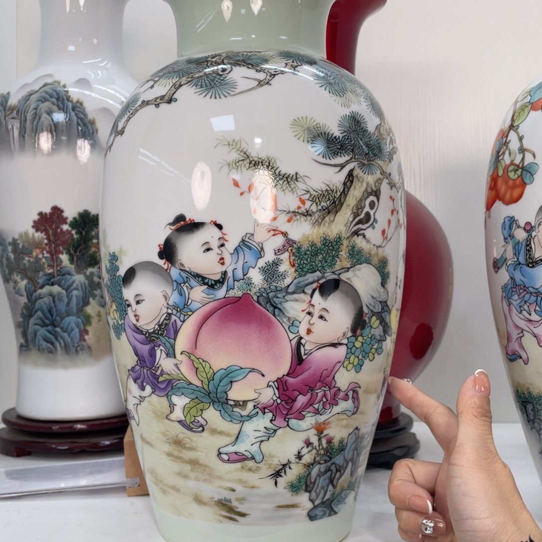 摆件景德镇陶瓷现代工艺品摆件