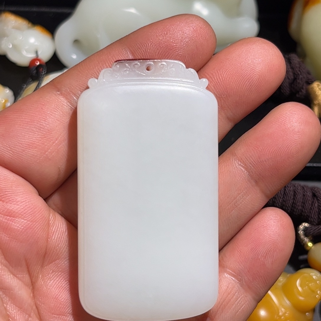 和田玉挂件未镶嵌