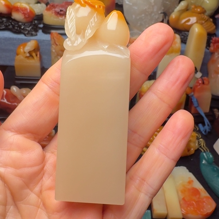 冰***封印石寿山石寿山石纹洋