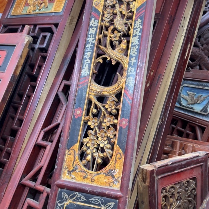 【闪购商品】香榧木龙**庄老木雕花板艺术