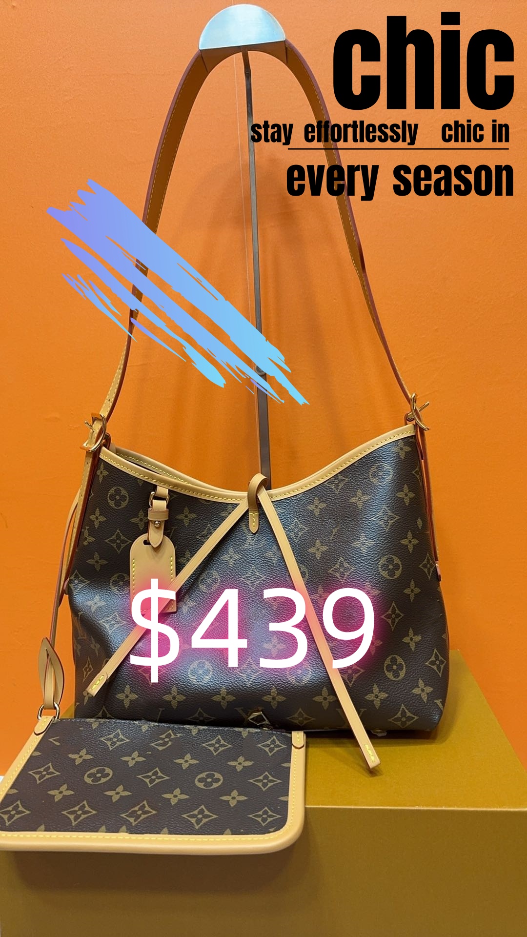 【定-斤】￥可退 — 白云土特产 芯片版本 老花色 carryall