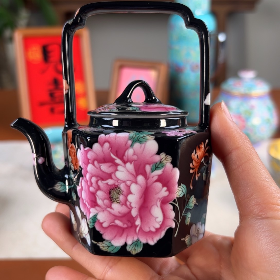 纯手工手绘 高端茶器