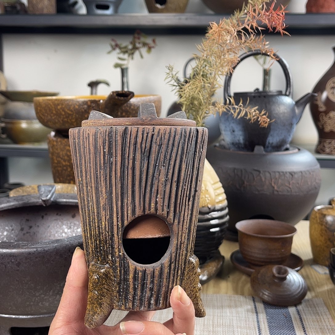 紫砂粗陶实用砂锅