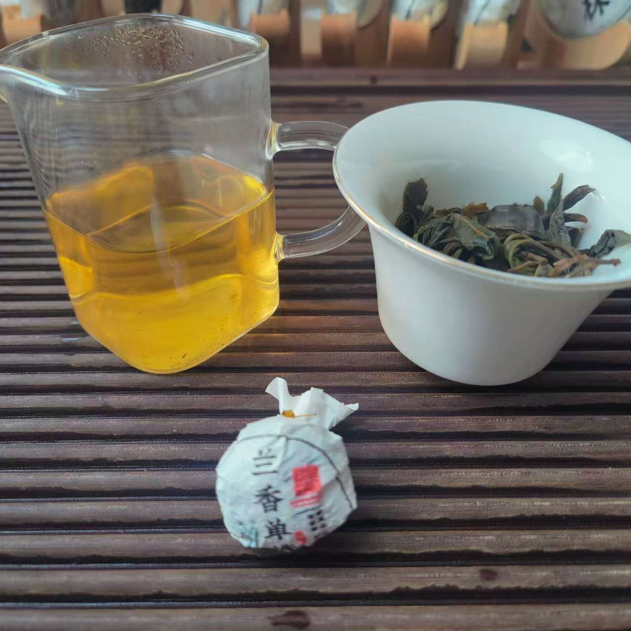 2025春【兰香大高货单株龙珠】5颗  普洱茶 紧压茶