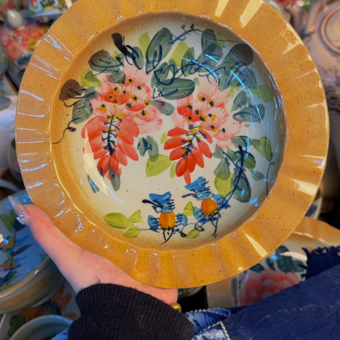 瓷片景德镇陶瓷手工手绘