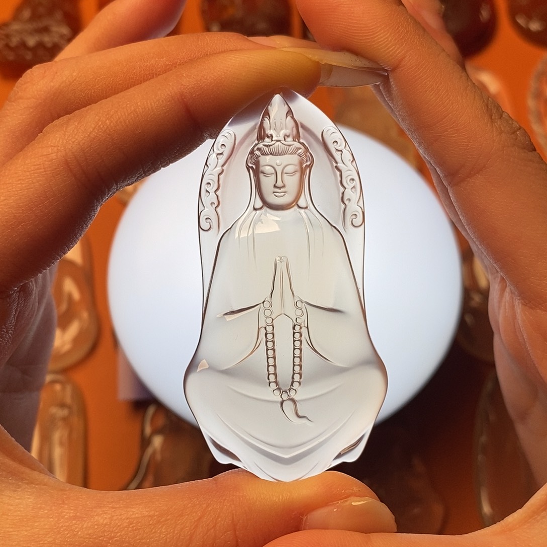 因***果玛瑙/玉髓未镶嵌颈饰