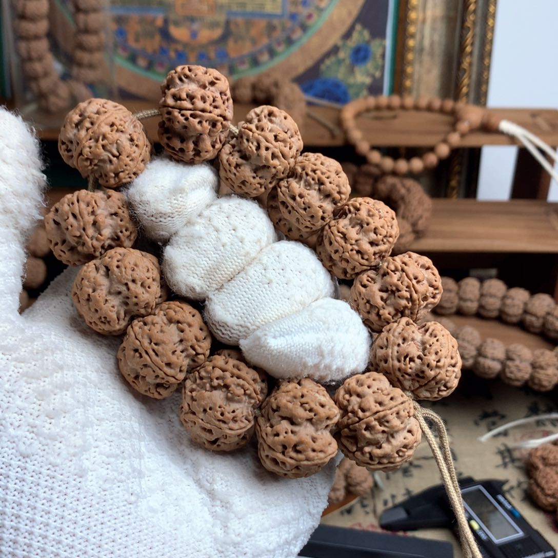 金刚菩提手串24深沟梅花