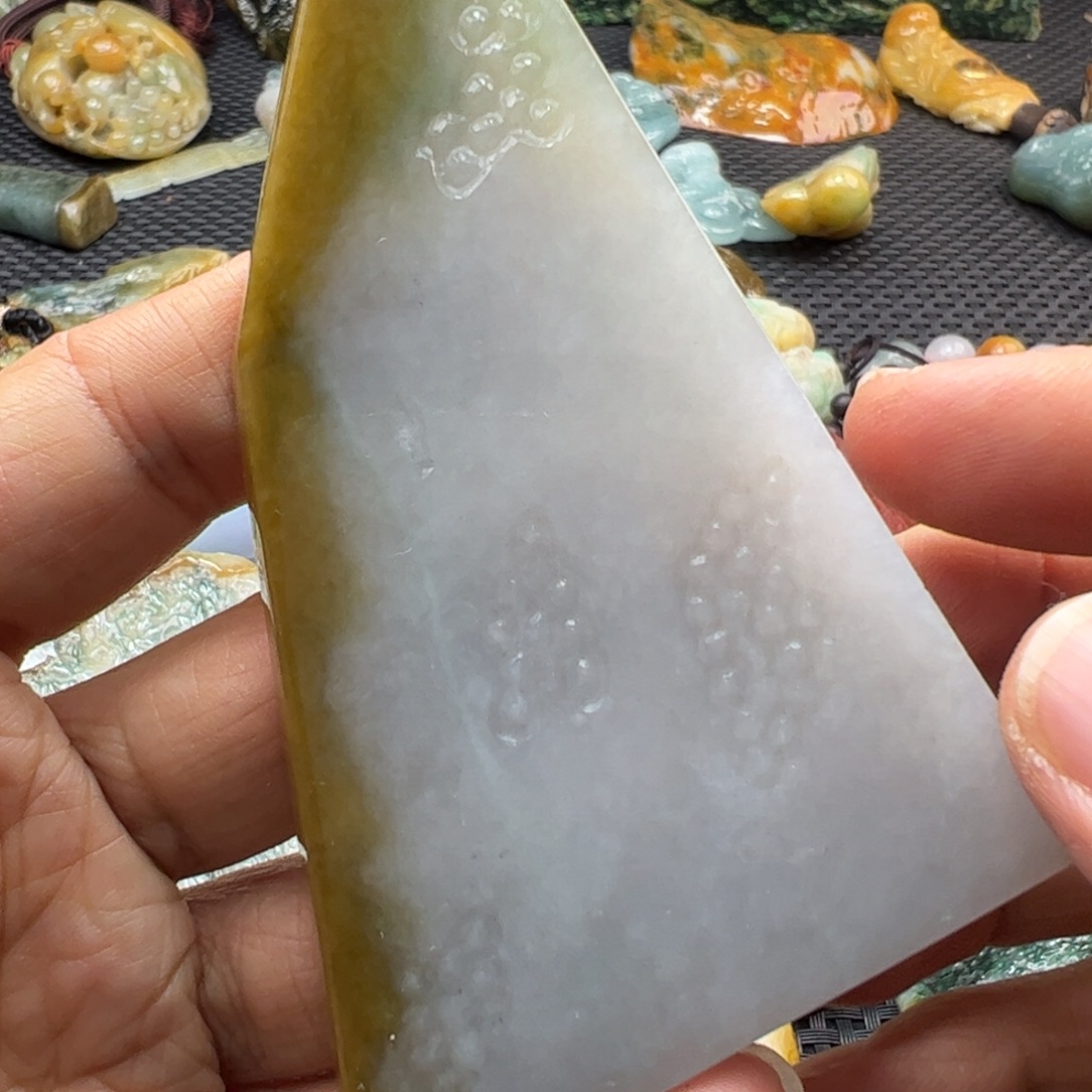 翡翠裸石缅甸翡翠