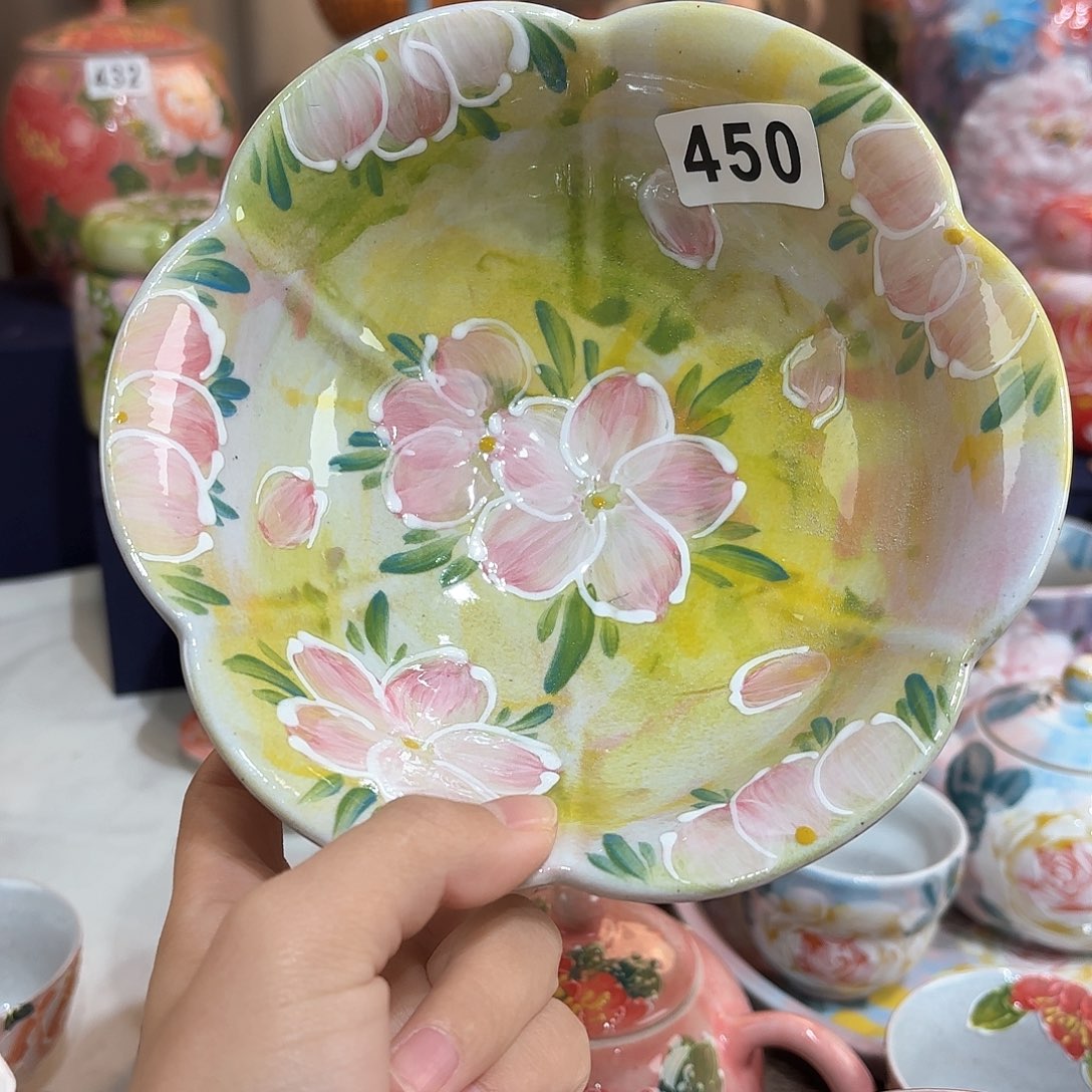 景德镇手绘高温釉下彩陶瓷茶具