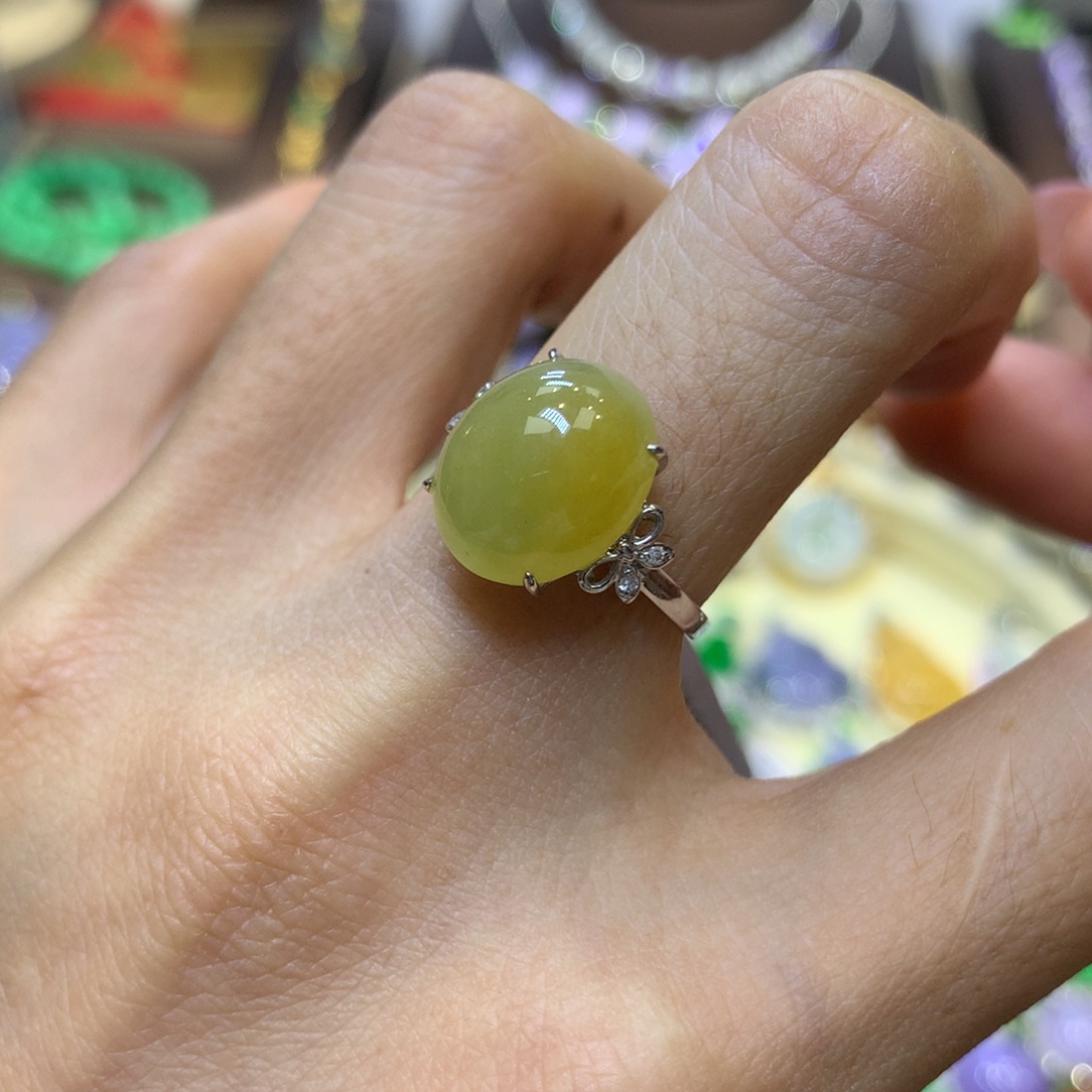 【闪购商品】翡翠18K金镶嵌颈饰翡翠