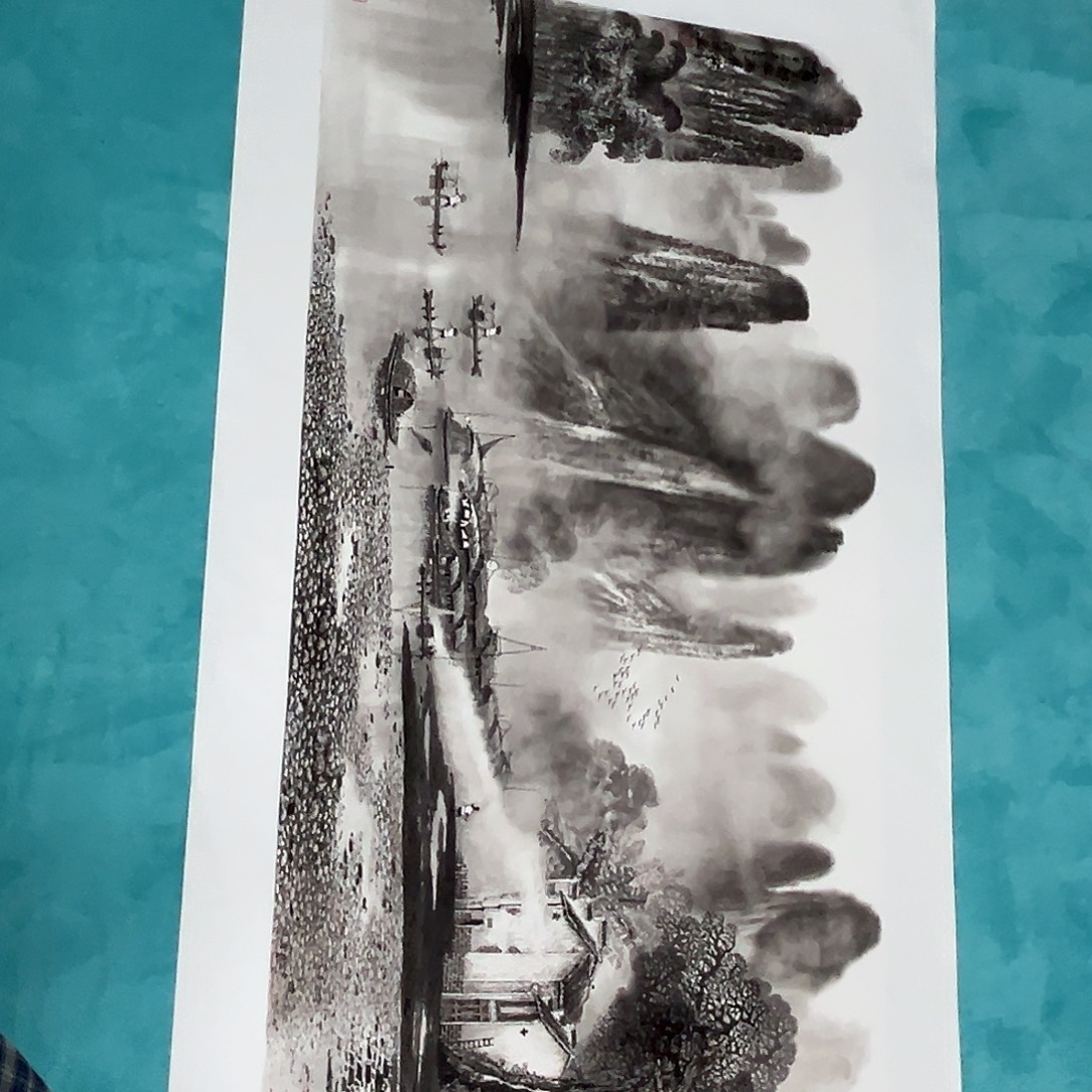 国画XD精品国画作品单幅任发