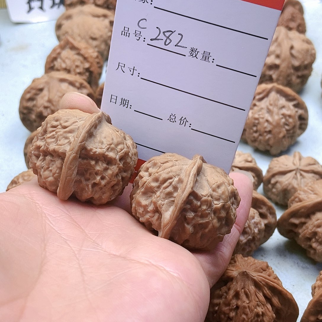 把件桃核282号全品蛤蟆眼37尺