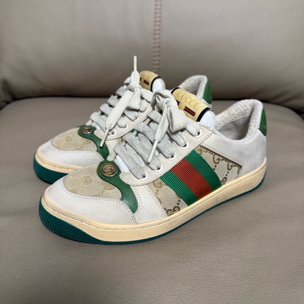 95新 GUCCI/古驰 35.5码/95新/gucci古驰/小脏鞋/女鞋