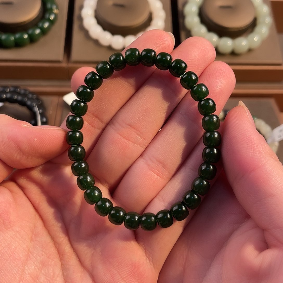 未镶嵌手链和田玉（糖玉）