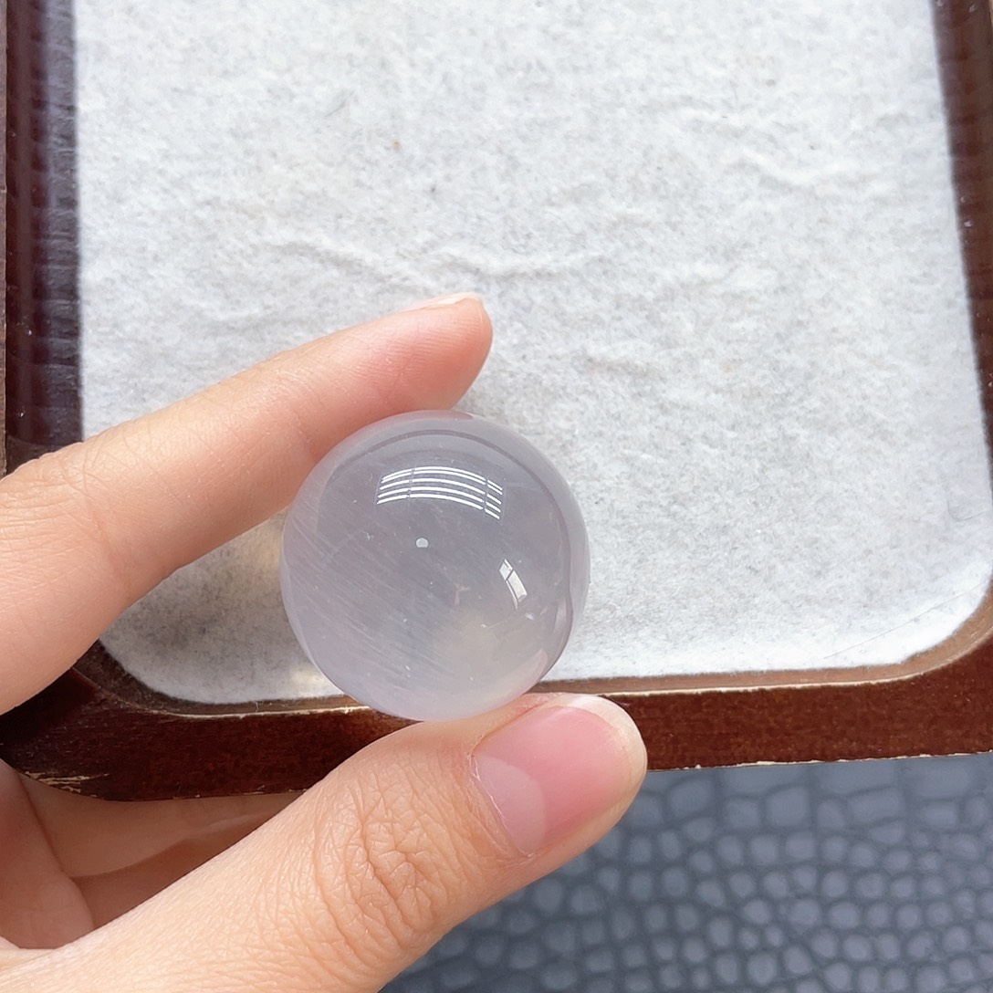 小***妮珠宝半成品水晶未镶嵌64冰粉球微瑕
