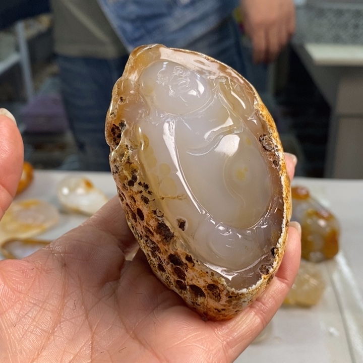 玛瑙/玉髓吊坠(不含链)未镶嵌