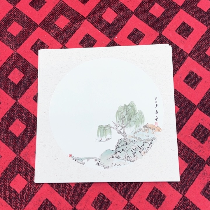 国画50/50纯手绘国画作品