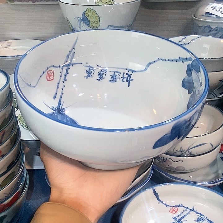 景德镇高温釉下彩手工陶瓷