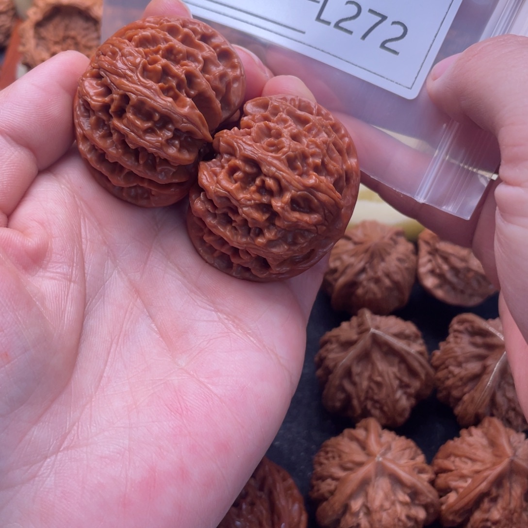 午***士吊坠文玩核桃45苹果园