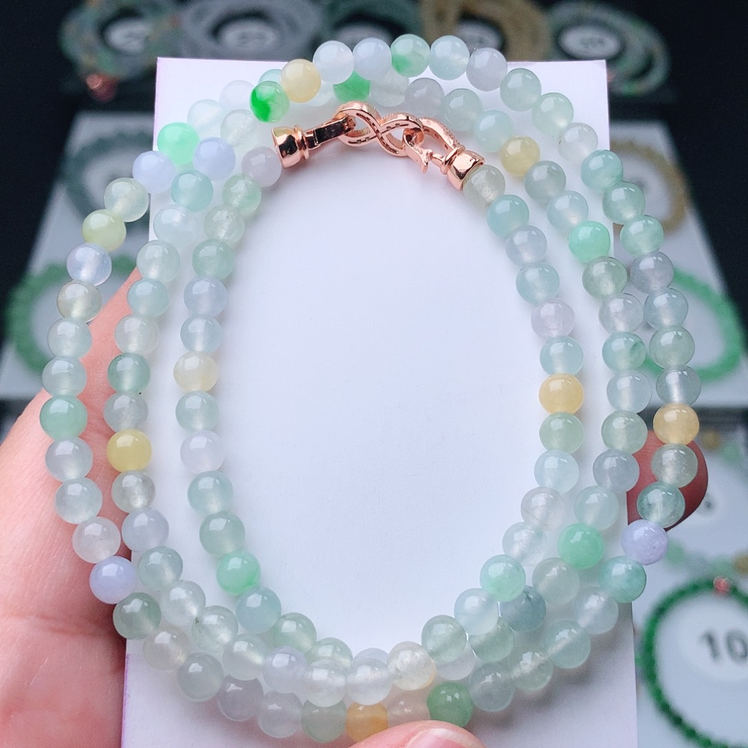 翡翠手串未镶嵌翡翠