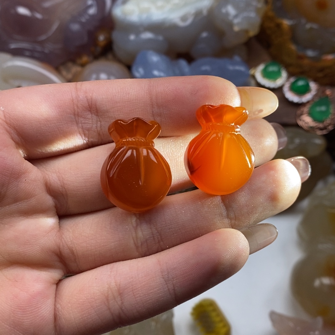 玛瑙/玉髓未镶嵌颈饰