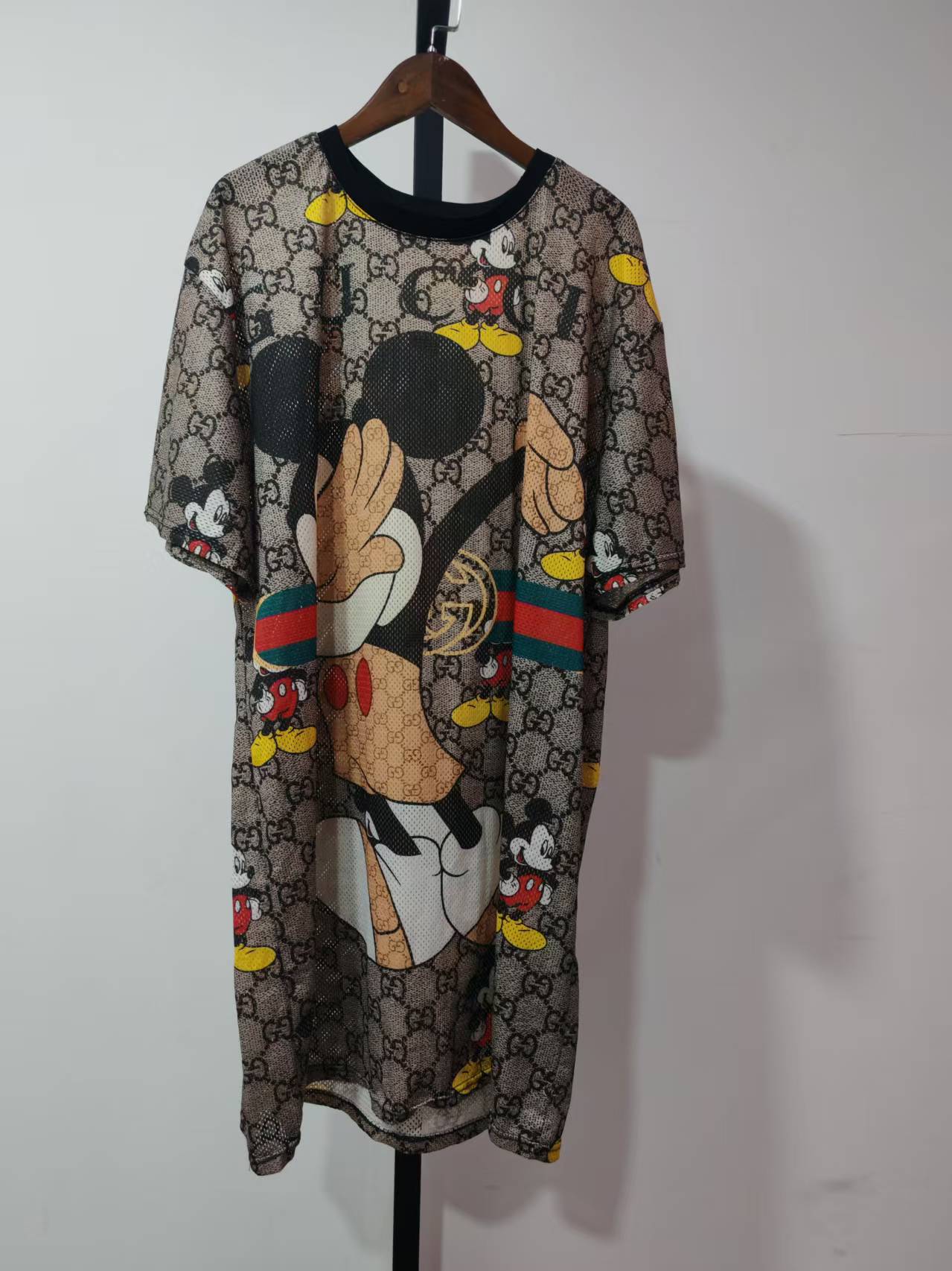 0057夏季宽松大码甜美可爱卡通裙 默认微瑕无运费险