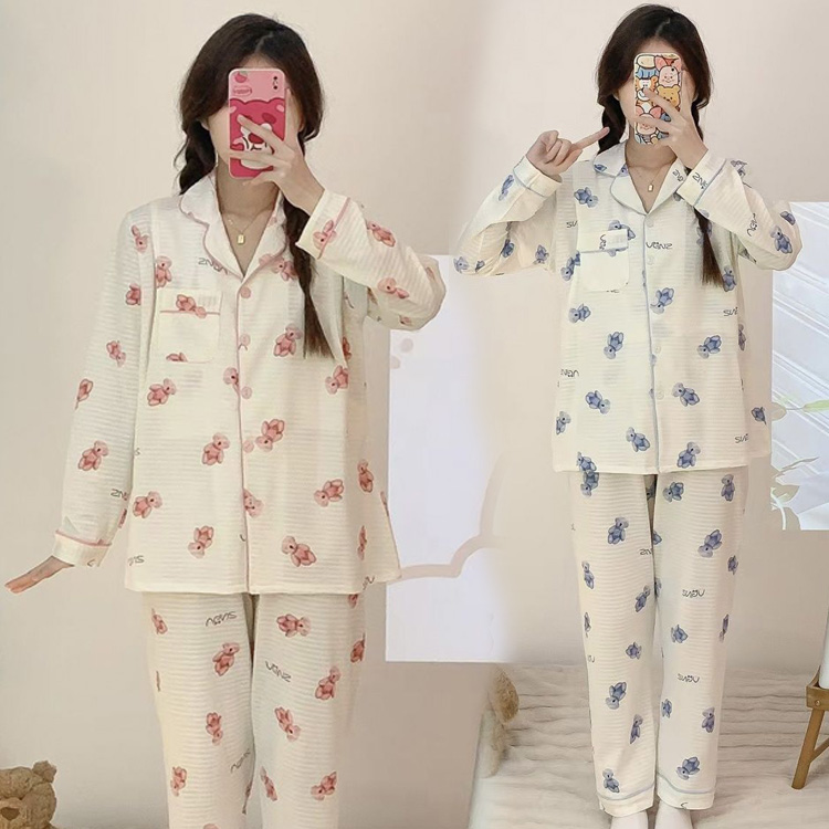 A类春夏四季款纯棉孕妇月子服套装产后吸汗哺乳衣服大码家居服