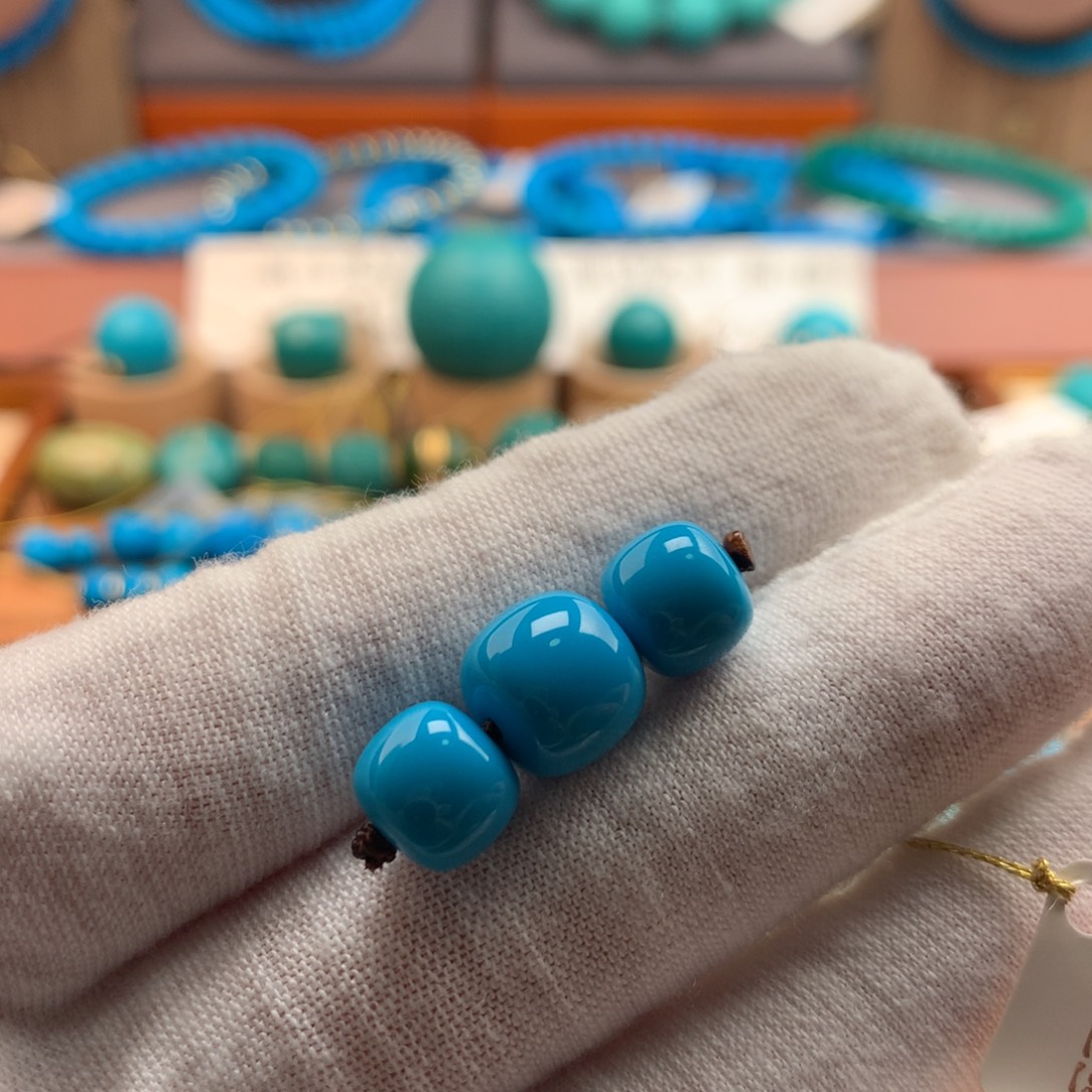 绿松石未镶嵌绿松石10.mm