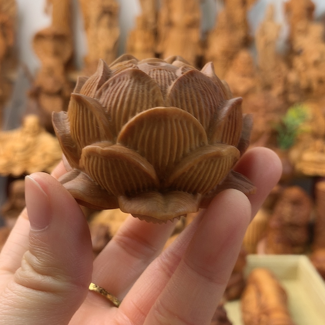 柏木（崖柏）一物一拍莲花
