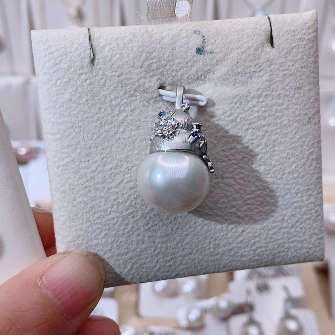 颈饰未镶嵌淡水珍珠吉***～