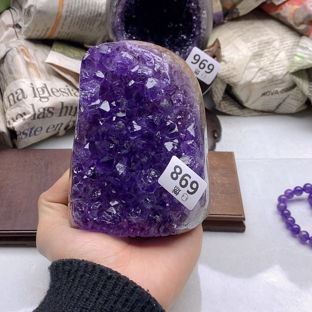 紫晶大型摆件（非配饰）未镶嵌