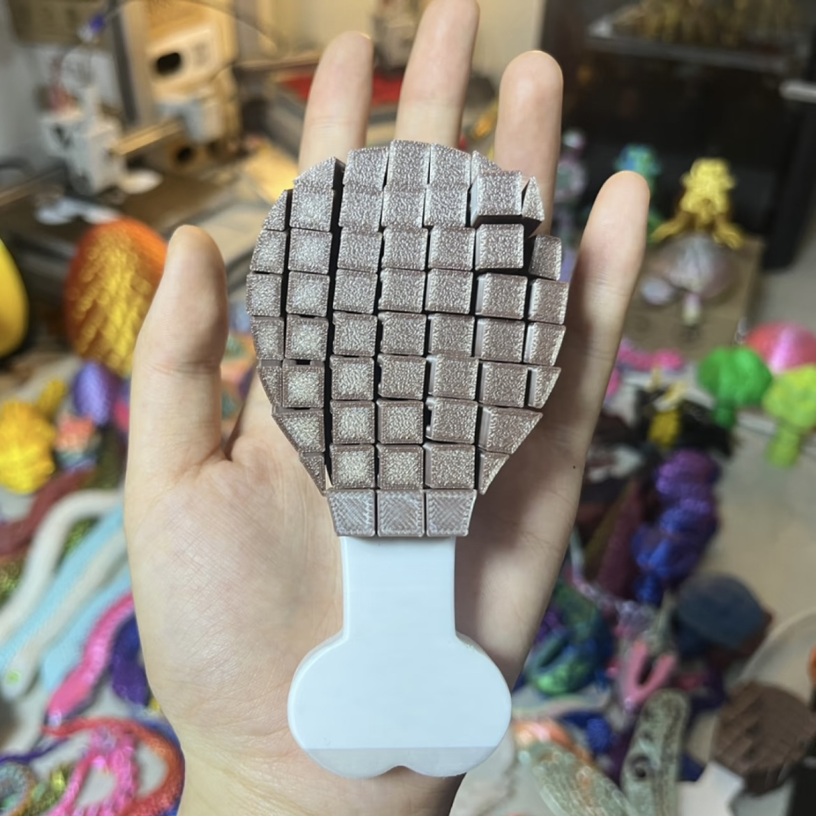 3D打印鸡腿 15厘米 儿童玩具 