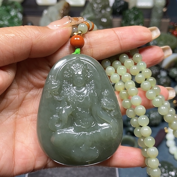 和田玉挂件未镶嵌