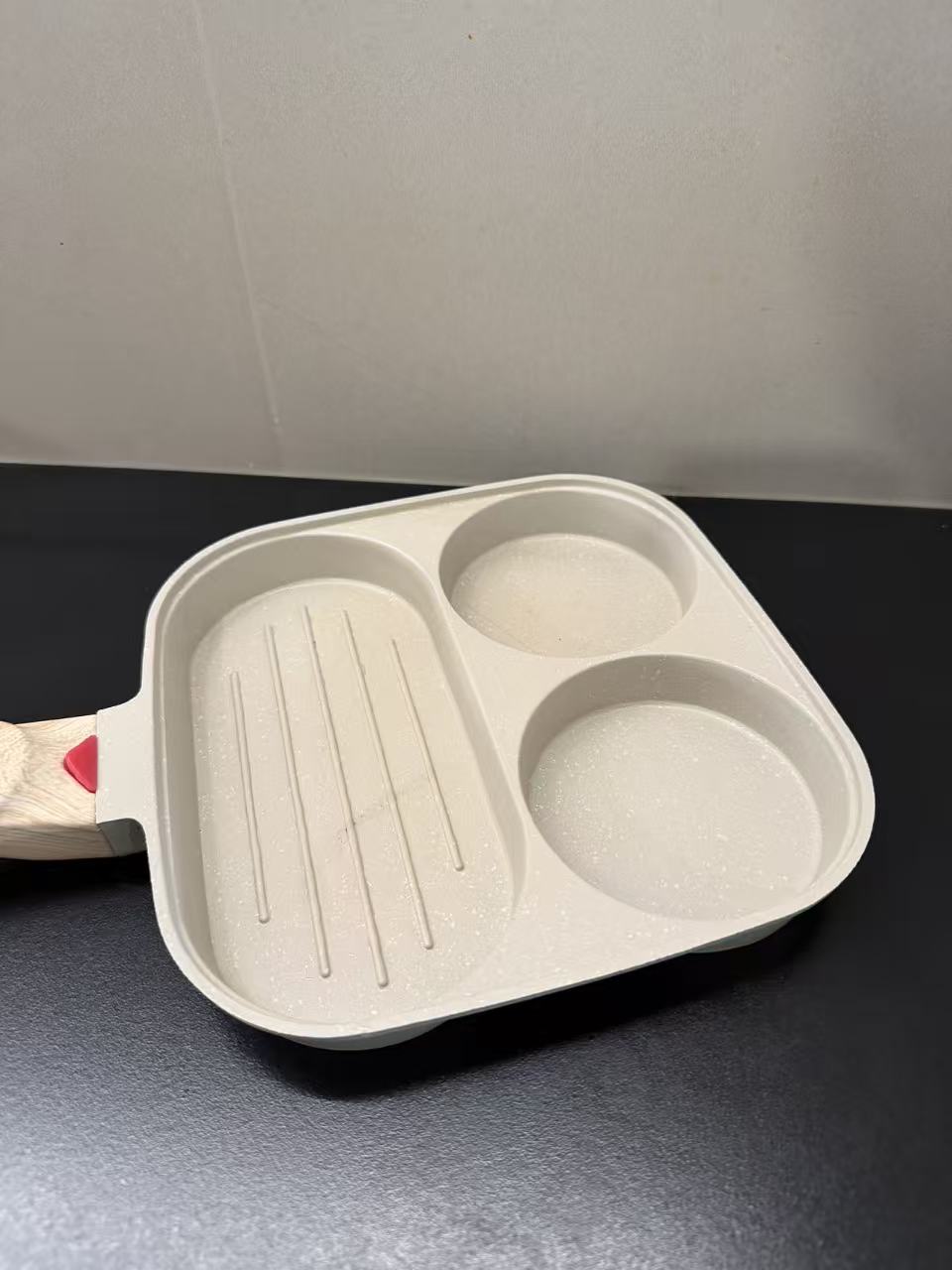 厨房精致三孔四孔煎锅